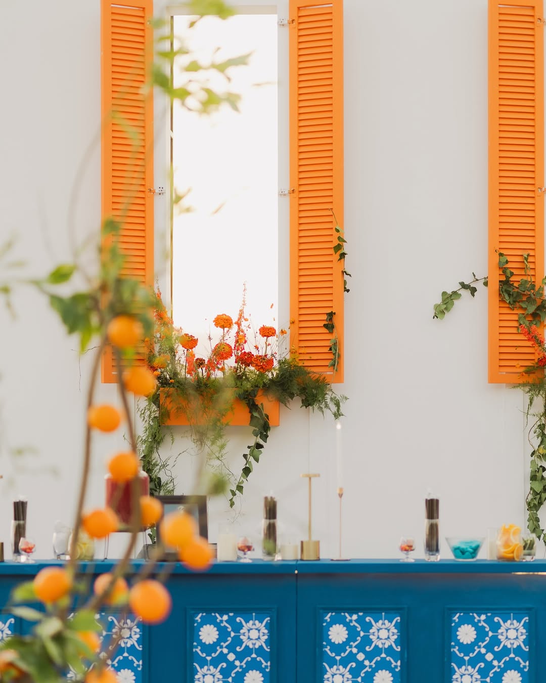 Zest by the Sea — Mediterranean shutters & citrus